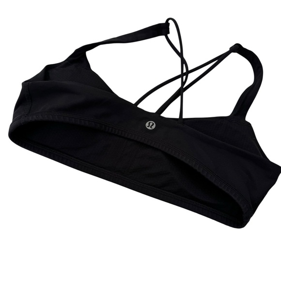 Lululemon Free To Be Athletic Sports Bra Black Size 8 - Picture 4 of 10